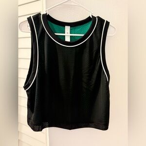 Lululemon Reversible Double Layer Mesh Tank NWT 2-in-1 Athletic Top Size Large